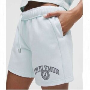 Lululemon Athletica Blue Athletic Shorts with Elastic Waistband